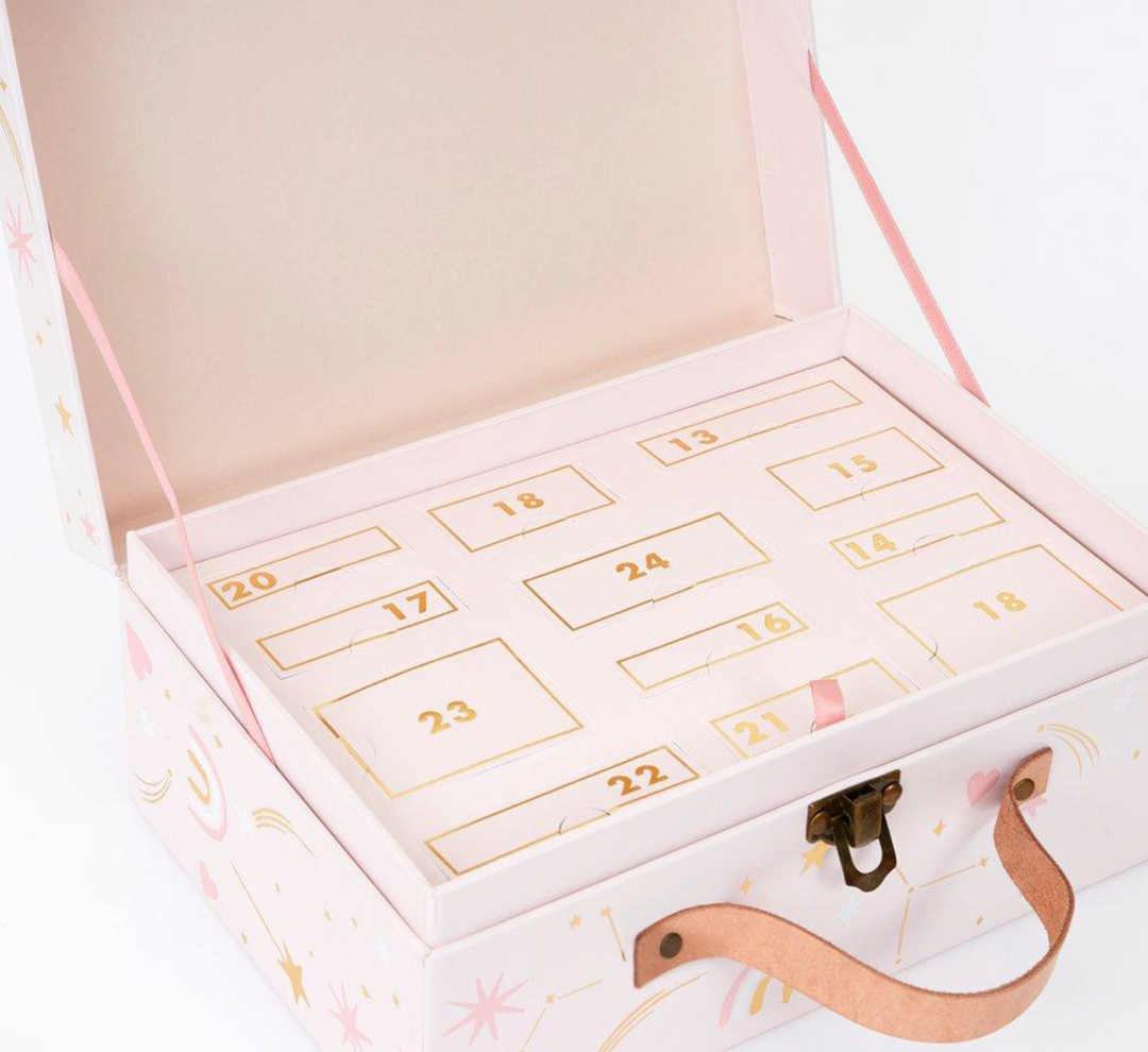 Hair Accessories Advent Calendar Suitcase