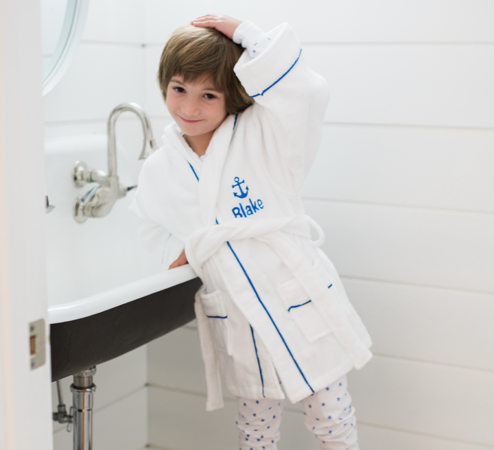 Classic Terry Children's Hooded Bathrobe