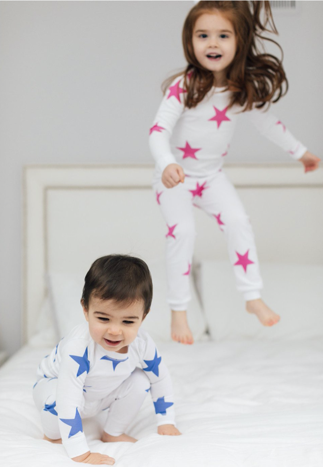 Kids star pajamas sale