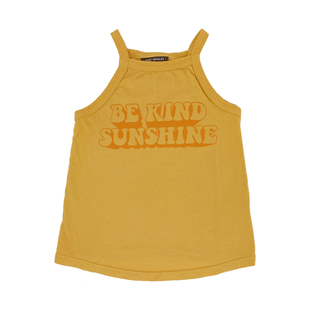 Be Kind Sunshine Tank in Sunshine
