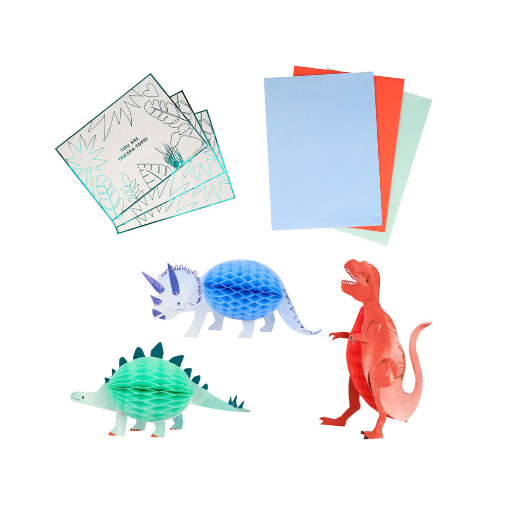 Dinosaur Valentine Cards