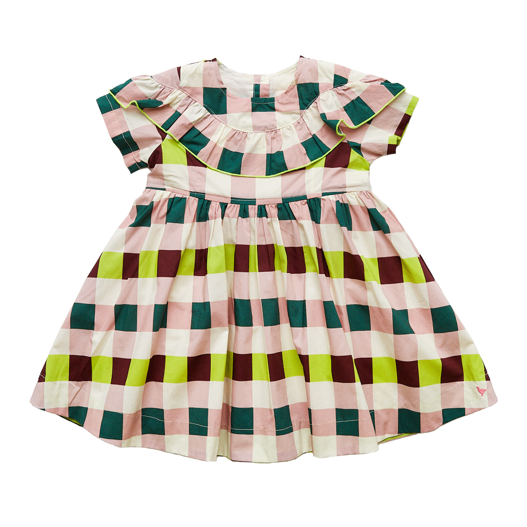 Polly Dress - Limelight Check