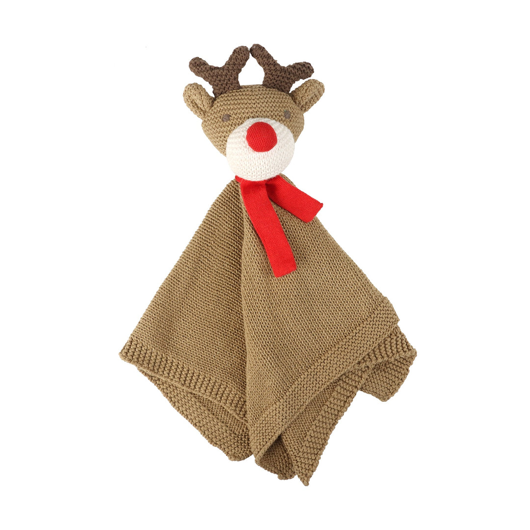 Organic Reindeer Lovey in Brown